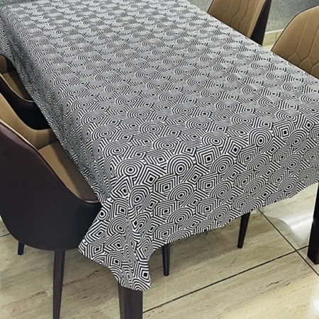 "Circles & Squares" Tablecloth - Image 2