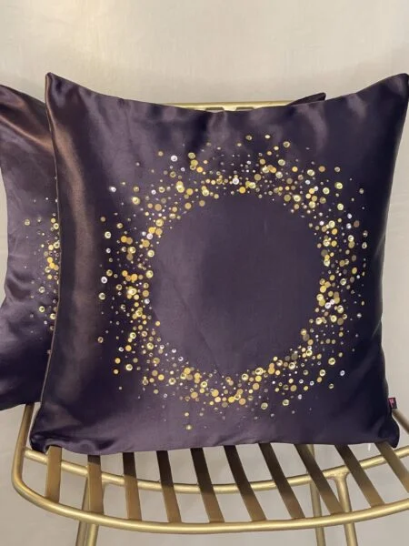 "Tanned Galaxy" Swarovski Cushions (Set of 2) - Image 2