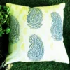 "Green Paisely" Hand Block Beauty - Image 3