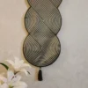 "Vallari" Table Runner (Olive Green)