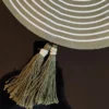 "Vallari" Table Runner (Olive Green) - Image 3