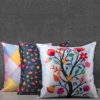 "Enchanted Forest Trio" Cushion covers set of 3