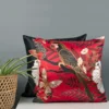 " Tropical Parrot Duo" Cushion covers set of 2