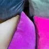 "Purple Passion" Velvet cushion - Image 2