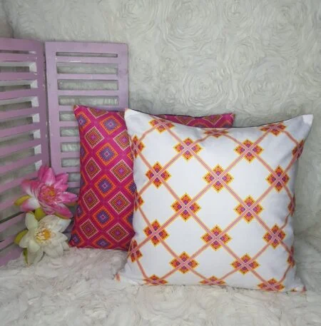 "Urban Geometry" Cushion covers set of 2