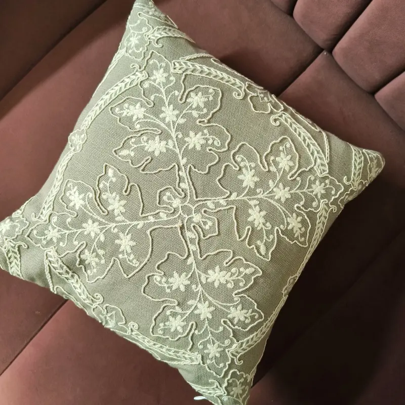 Suzanna Shabby-chic-Accent-Throw-pillow-with-corded-embroidery-12x12-beige-white