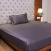 Midnight Garden Solid Bedsheet