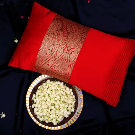 Royal Mysore Lumbar cushion cover